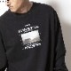 ROARK REVIVAL "BY STREET OR BY TRAIL" 9.3oz H/W L/S TEE (BLACK)