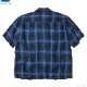 RADIALL EASY - OPEN COLLARED SHIRT S/S (MIDNIGHT NAVY) [RAD-23SS-SH009]