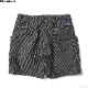 LIBERAIDERS GRID CLOTH UTILITY SHORTS (BLACK) #70801