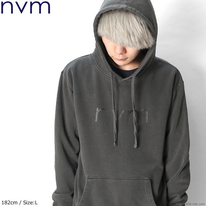 NVM LOGO PARKA (CHARCOAL) [NVM18A-SW01]