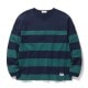 RADIALL BOARD WALK - CREW NECK T-SHIRT L/S (NAVY)