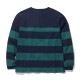 RADIALL BOARD WALK - CREW NECK T-SHIRT L/S (NAVY)