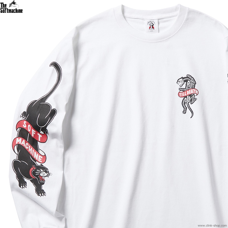 トップス SOFTMACHINE BLOODY ROSE L/S T-SHIRTS SOFTMACHINE BLOODY ROSE L/S T-SHIRTS