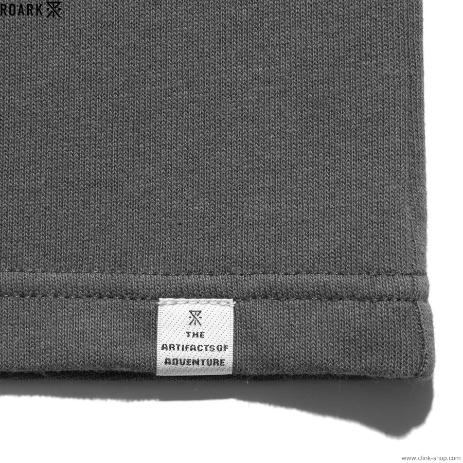 ROARK "MEDIEVAL LOGO" 3/4 SLEEVE TEE (GRAY)