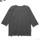 ROARK "MEDIEVAL LOGO" 3/4 SLEEVE TEE (GRAY)