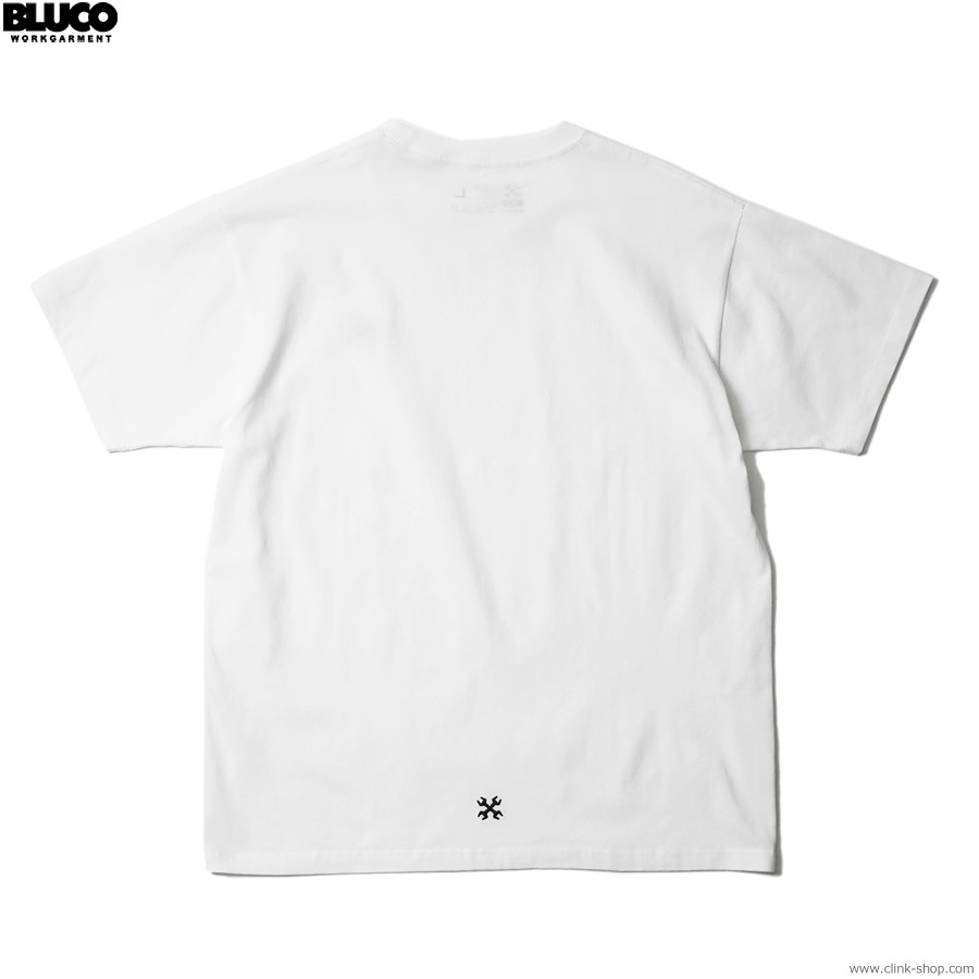 BLUCO POCKET TEE - Logo - (WHITE) [143-22-004]