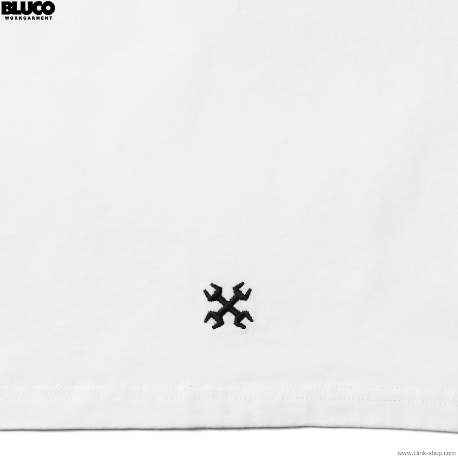 BLUCO POCKET TEE - Logo - (WHITE) [143-22-004]