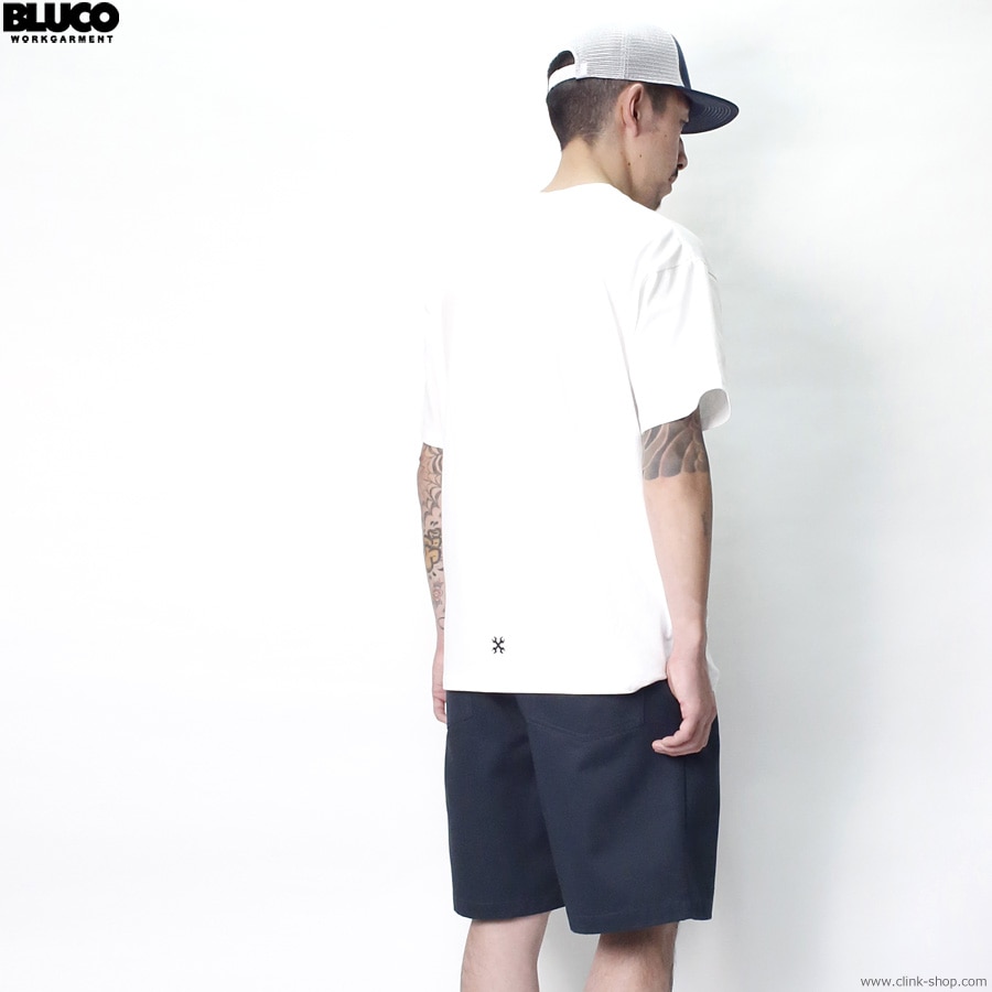 BLUCO POCKET TEE - Logo - (WHITE) [143-22-004]