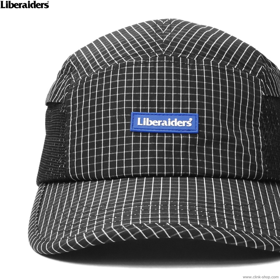 LIBERAIDERS GRID CLOTH CAP (BLACK) #70901