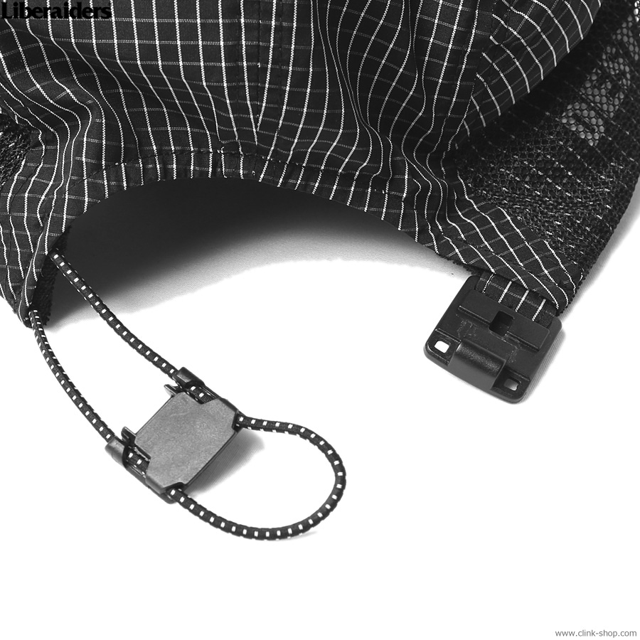 LIBERAIDERS GRID CLOTH CAP (BLACK) #70901