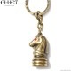 CLUCT HORSE CAPSULE KEY RING (ANTIQUE) #02618