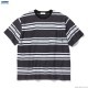 RADIALL CISCO - CREW NECK POCKET T-SHIRT S/S (COOL BLACK)