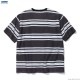 RADIALL CISCO - CREW NECK POCKET T-SHIRT S/S (COOL BLACK)