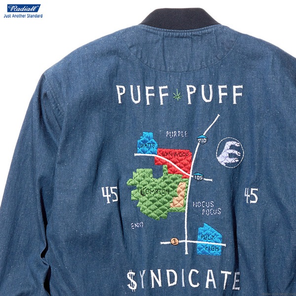 CLINK｜RADIALL POLY HIGH - SOUVENIR JACKET (INDIGO)｜東京・吉祥寺