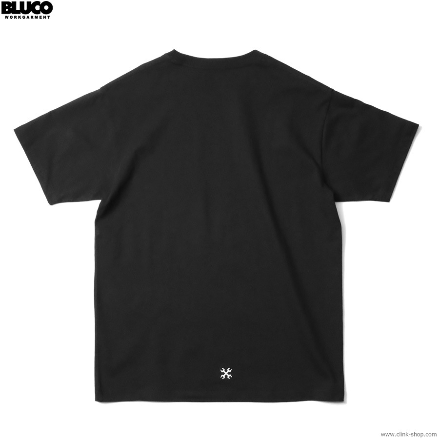 BLUCO POCKET TEE - Logo - (BLACK) [143-22-004]