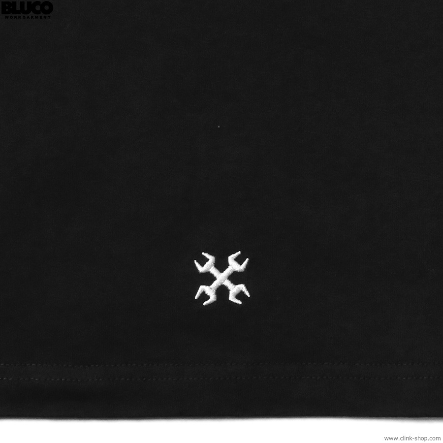 BLUCO POCKET TEE - Logo - (BLACK) [143-22-004]