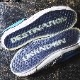 LIBERAIDERS  VANS SLIP-ON REISSUE 83 - LX LIBERAIDERS BLUE / MARSHMALLOW #74901