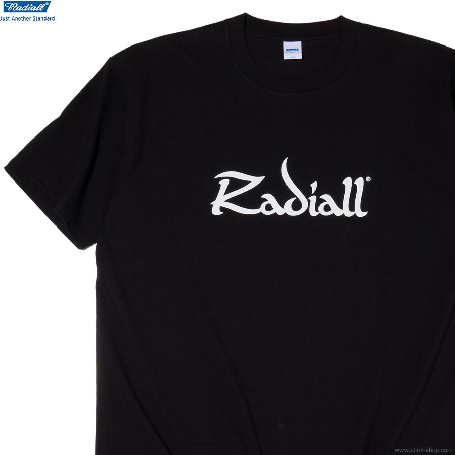 RADIALL RIDDIM - CREW NECK T-SHIRT S/S (BLACK) [RAD-25SS-TEE014]