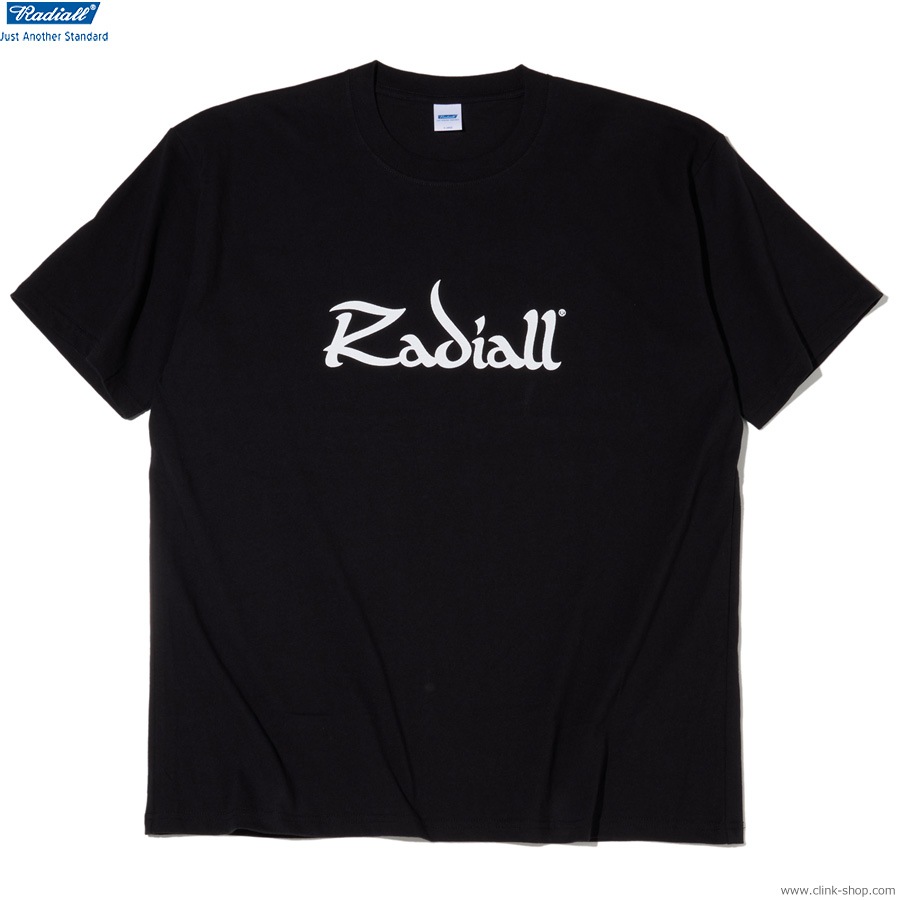 RADIALL RIDDIM - CREW NECK T-SHIRT S/S (BLACK) [RAD-25SS-TEE014]