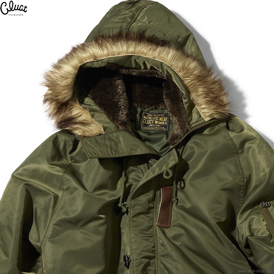 SALE 10��OFF CLUCT HORIZON [N3B JACKET] (ARMY) #05101