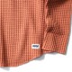RADIALL BIG WAFFLE - BOAT NECK T-SHIRTS L/S (ORANGE)