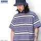 RADIALL CISCO - CREW NECK POCKET T-SHIRT S/S (PURPLE HAZE)