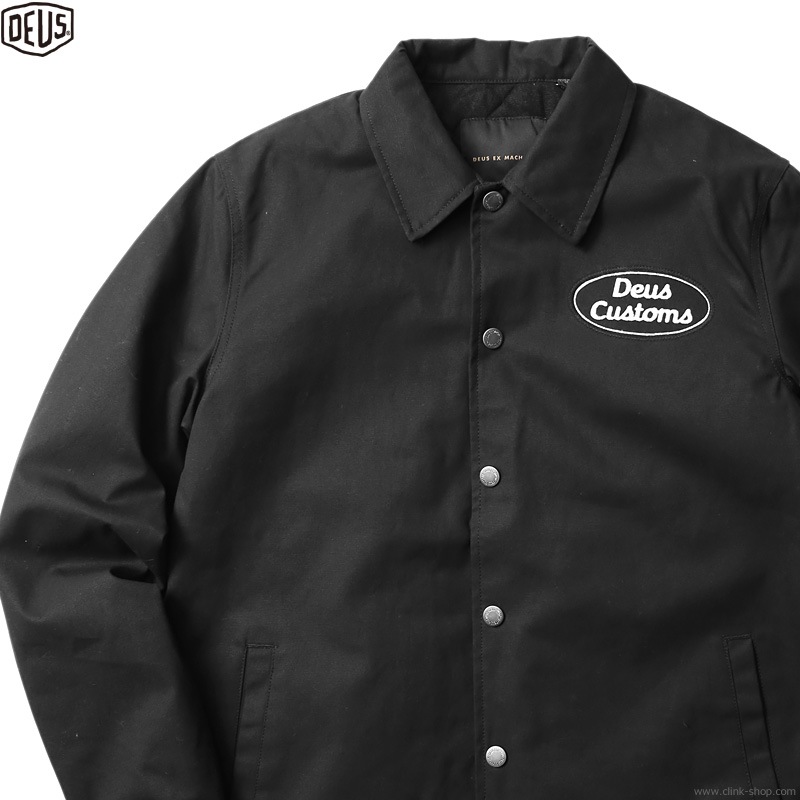 CLINK｜DEUS EX MACHINA PLENTY COACH JACKET (BLACK)｜東京・吉祥寺