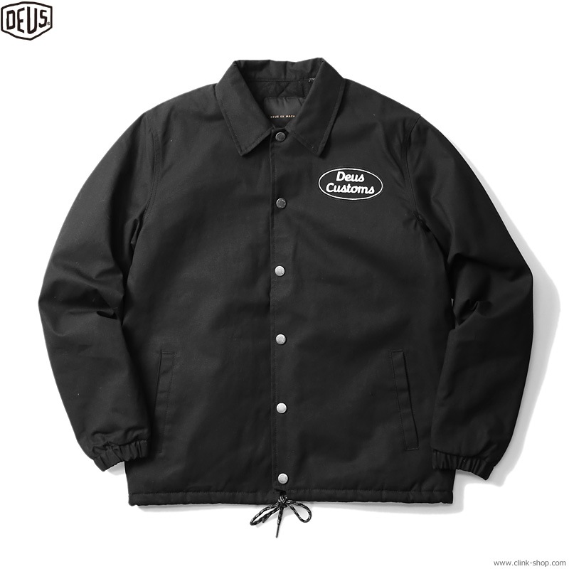 CLINK｜DEUS EX MACHINA PLENTY COACH JACKET (BLACK)｜東京・吉祥寺