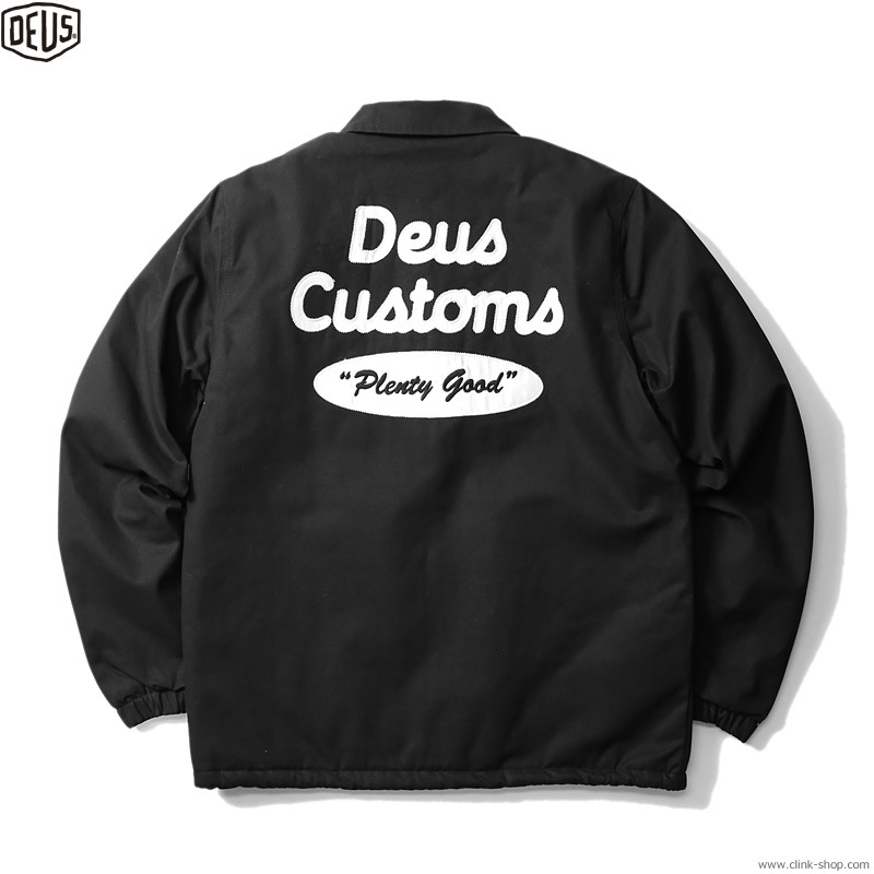 CLINK｜DEUS EX MACHINA PLENTY COACH JACKET (BLACK)｜東京・吉祥寺