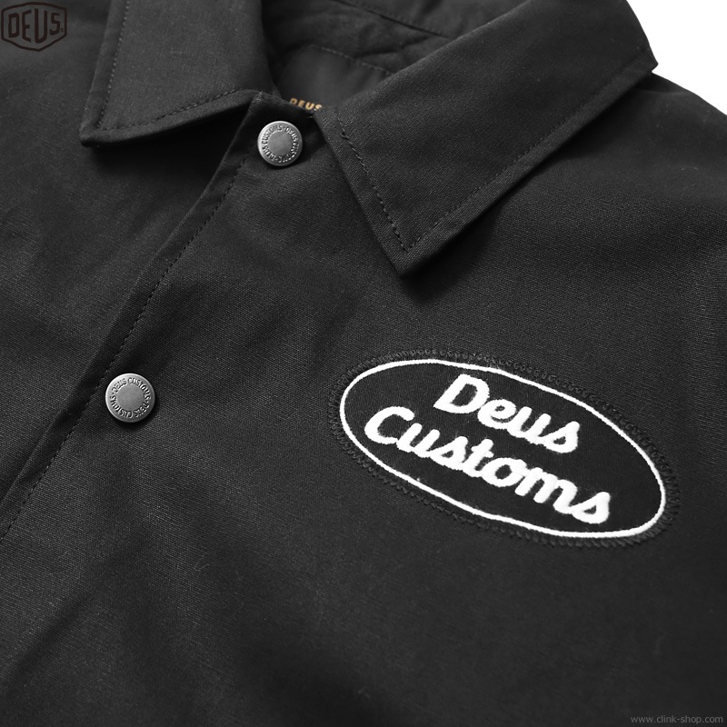 CLINK｜DEUS EX MACHINA PLENTY COACH JACKET (BLACK)｜東京・吉祥寺