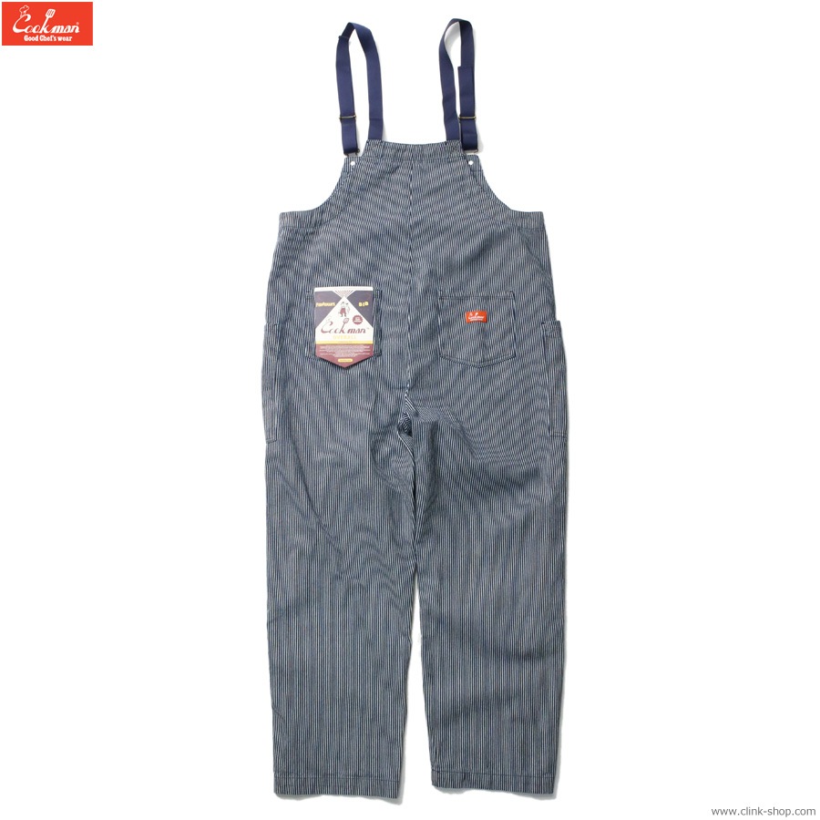 COOKMAN FISHERMAN'S BIB OVERALL HICKORY