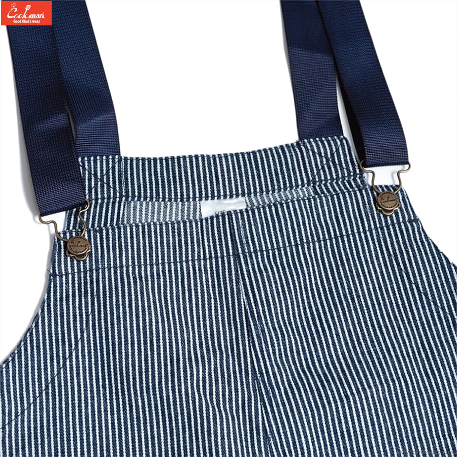 COOKMAN FISHERMAN'S BIB OVERALL HICKORY