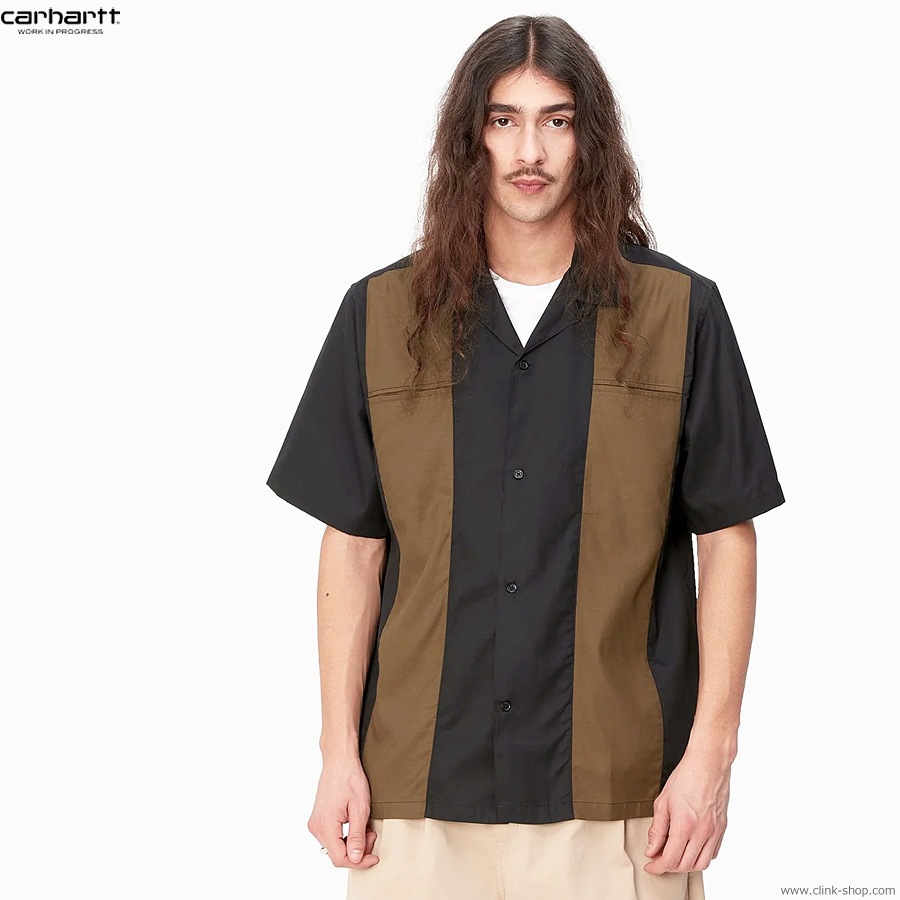 CLINK｜CARHARTT WIP S/S DURANGO SHIRT (BLACK/LUMBER)｜東京