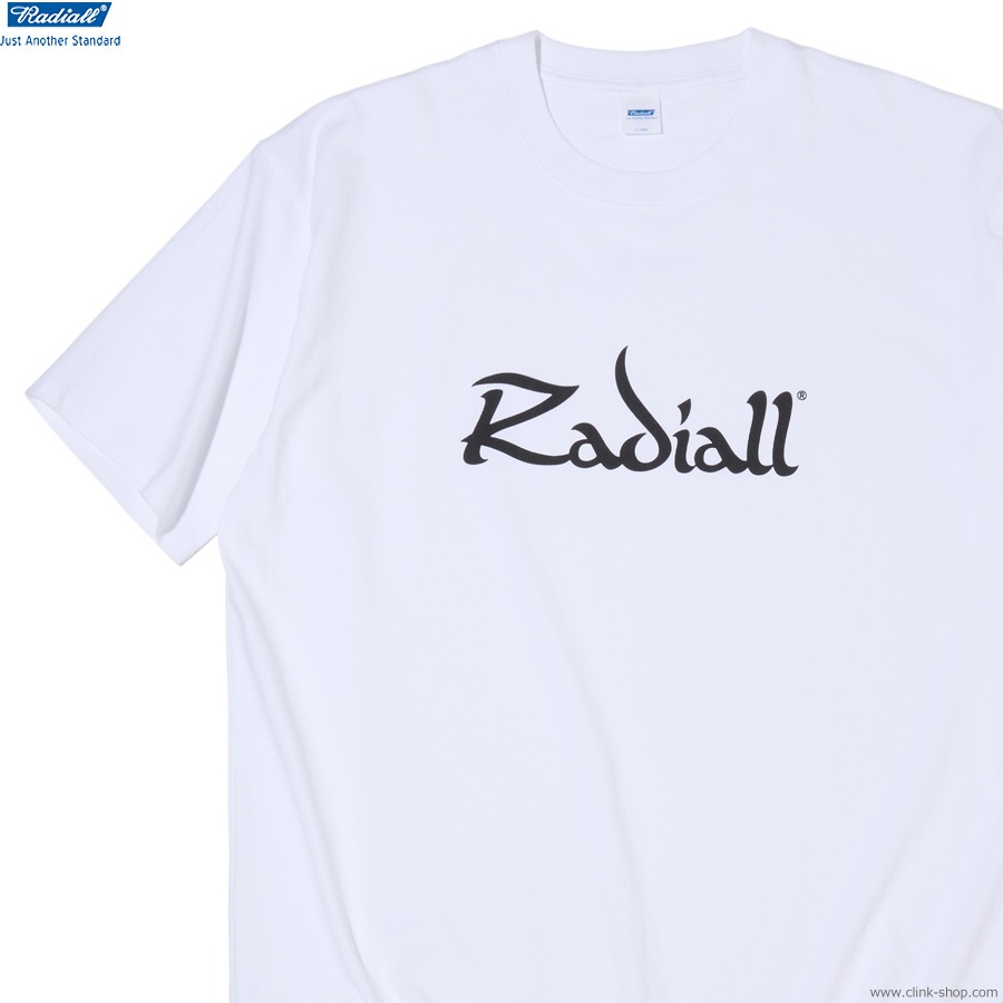 RADIALL RIDDIM - CREW NECK T-SHIRT S/S (WHITE) [RAD-25SS-TEE014]