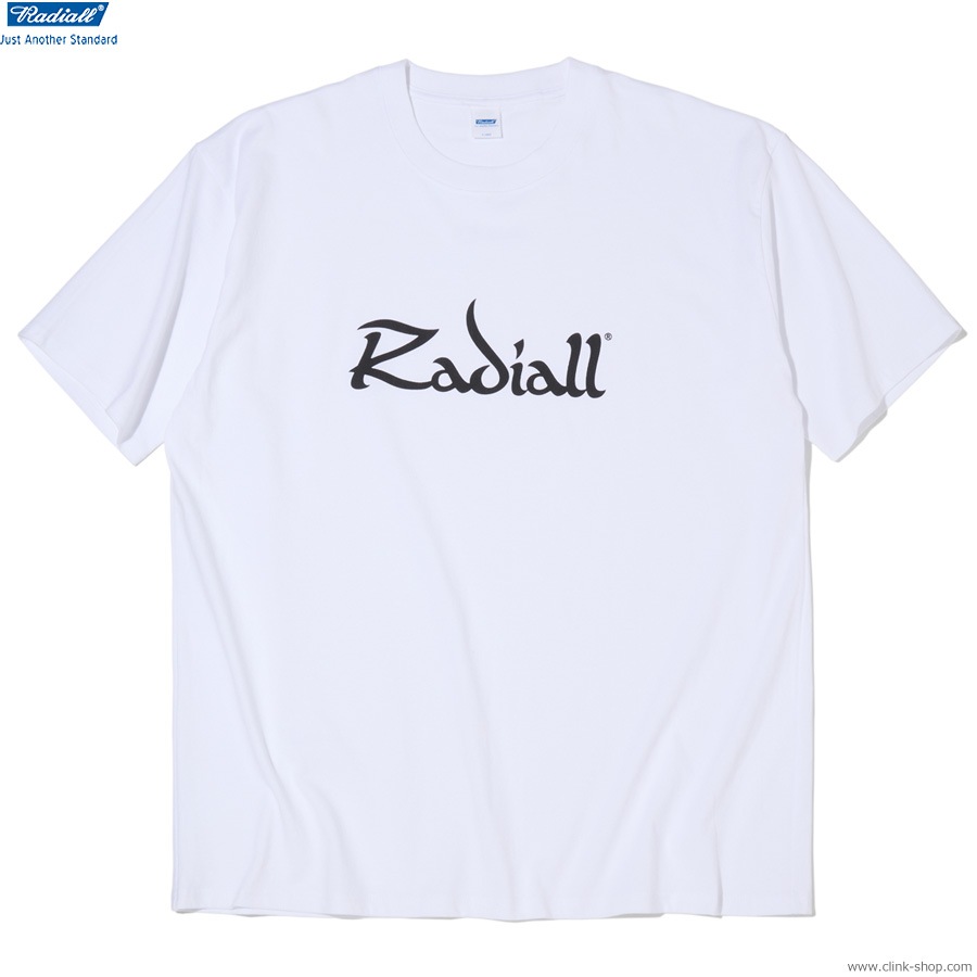 RADIALL RIDDIM - CREW NECK T-SHIRT S/S (WHITE) [RAD-25SS-TEE014]