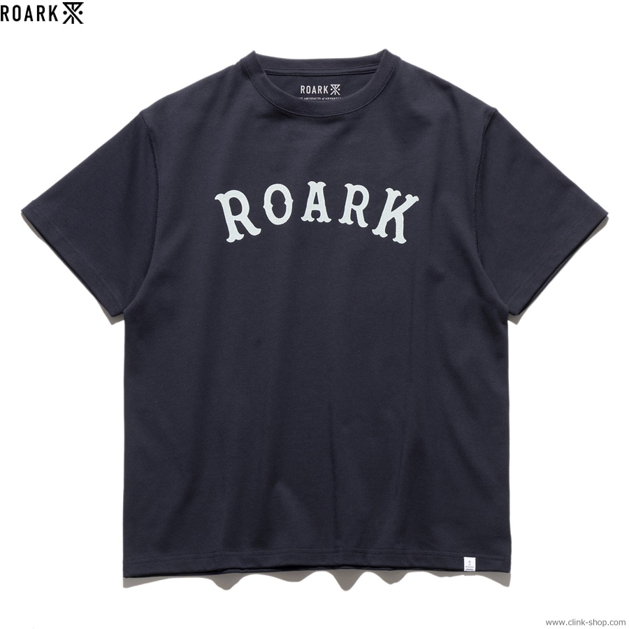 ROARK "MEDIEVAL LOGO" 14oz H/W TEE (DARK NAVY)
