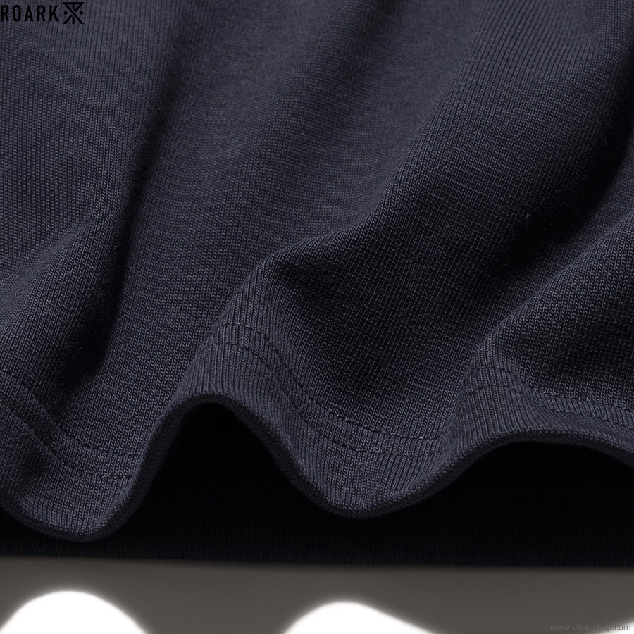 ROARK "MEDIEVAL LOGO" 14oz H/W TEE (DARK NAVY)