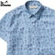 SOFTMACHINE JUMBLE SHIRTS S/S (BLUE)