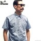 SOFTMACHINE JUMBLE SHIRTS S/S (BLUE)
