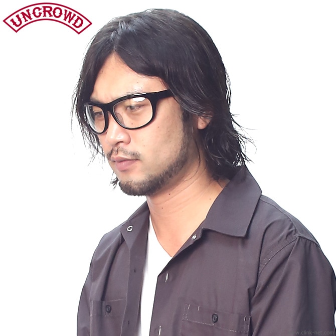 【美品】UNCROWD ￼ TERCER メガネ CLINK｜UNCROWD XX -PHOTOCHROMIC SERIES- (BLACK×GRAY調光