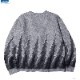 RADIALL COSMIC CHARLIE - CARDIGAN SWEATER L/S (GRAY) [RAD-22AW-KNIT001]