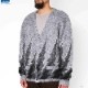 RADIALL COSMIC CHARLIE - CARDIGAN SWEATER L/S (GRAY) [RAD-22AW-KNIT001]