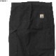 CARHARTT WIP SINGLE KNEE PANT (BLACK)