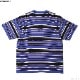 CARHARTT WIP S/S LAFFERTY T-SHIRTS (LAFFERTY STRIPE/LAZURITE)