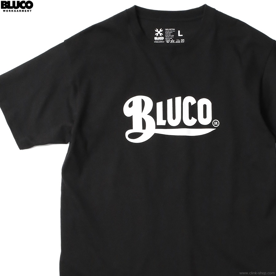 BLUCO PRINT TEE - Old Logo - (BLACK) [143-22-002]