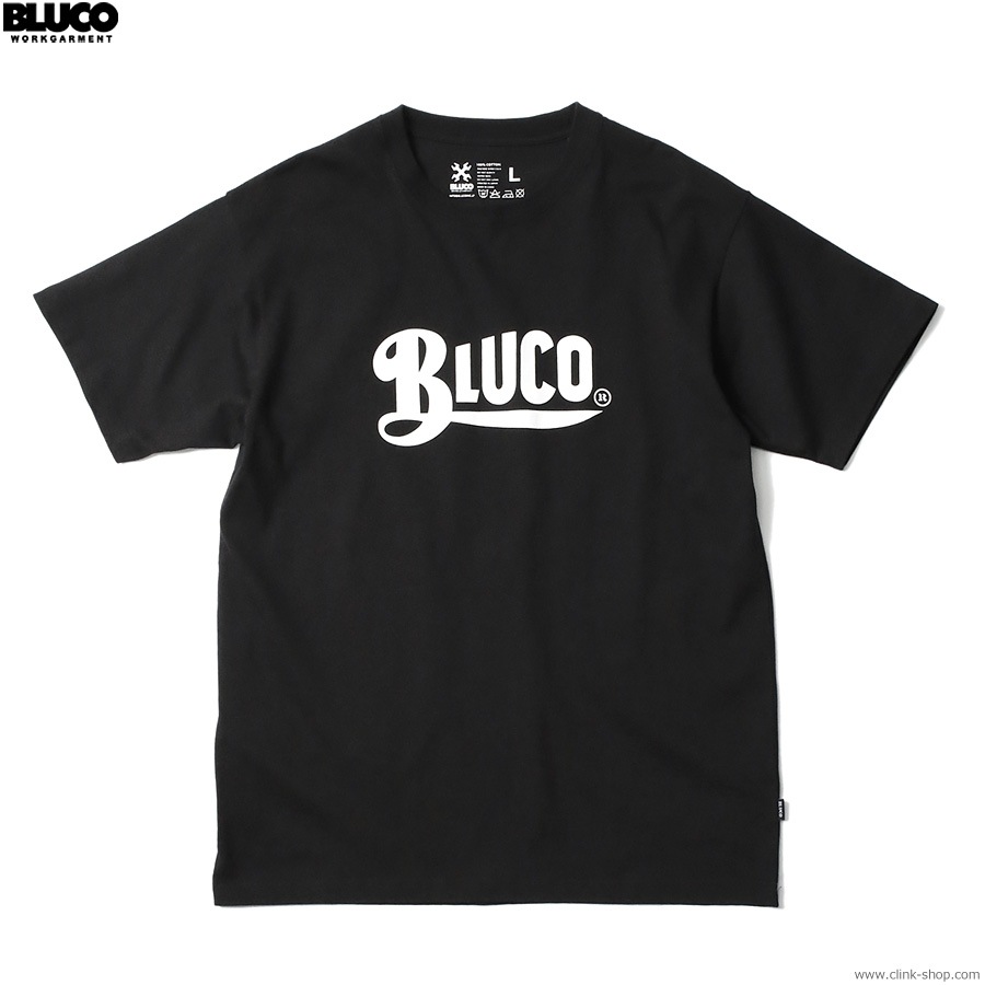 BLUCO PRINT TEE - Old Logo - (BLACK) [143-22-002]