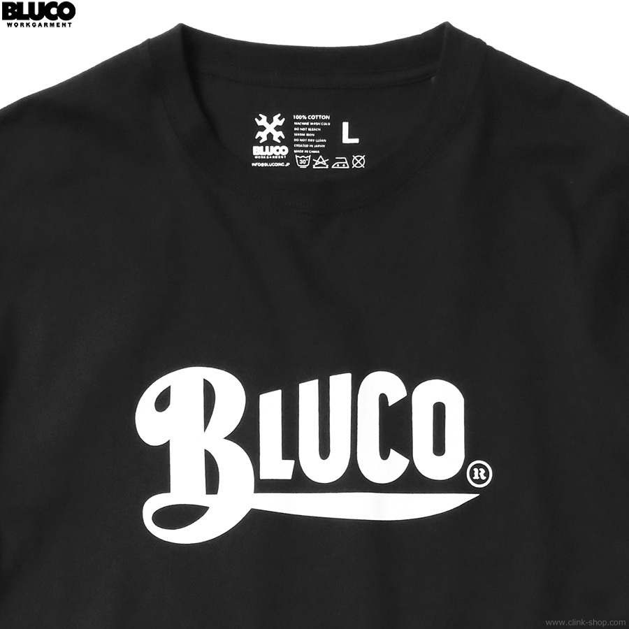 BLUCO PRINT TEE - Old Logo - (BLACK) [143-22-002]