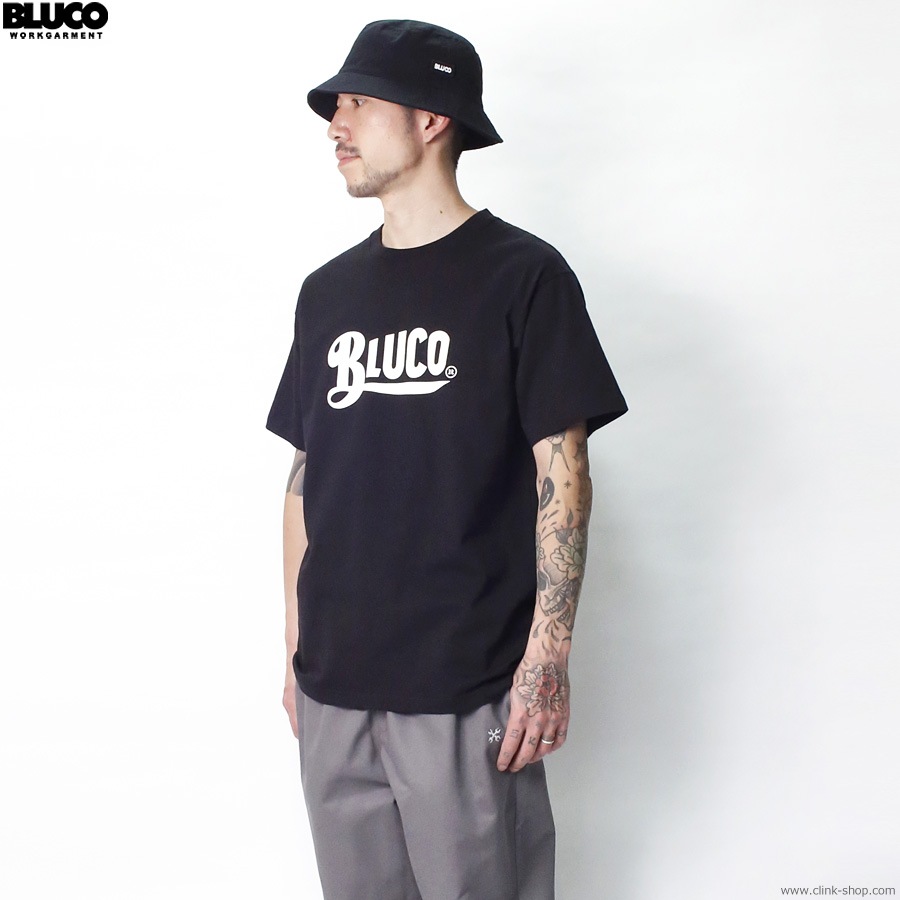 BLUCO PRINT TEE - Old Logo - (BLACK) [143-22-002]