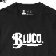 BLUCO PRINT TEE - Old Logo - (BLACK) [143-22-002]