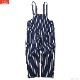 COOKMAN FISHERMAN'S BIB OVERALL STRIPE NAVY